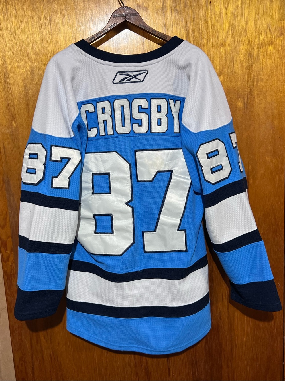 NHL Winter Classic Sidney Crosby Number 87 Jersey Reebok Size 48 - Medium